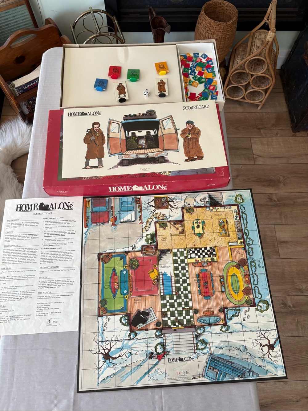Home Alone Vintage Board Game.